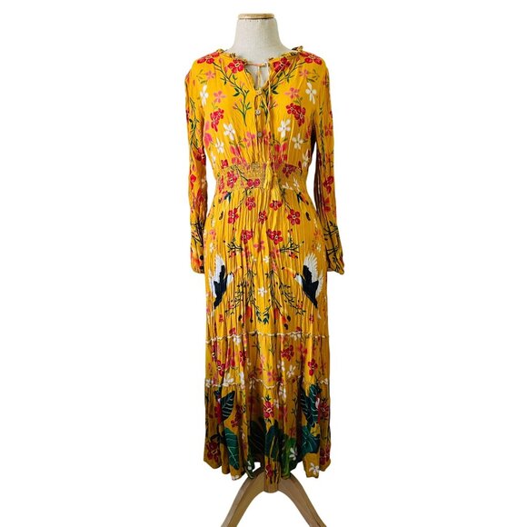 Farm Rio by Anthropologie Women's Sz XL Cristy Maxi Dress - Picture 13 of 14